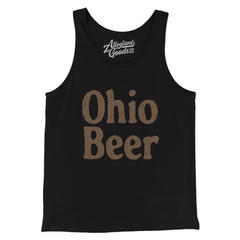 Ohio Beer Men/Unisex Tank Top-Allegiant Goods Co. Vintage Sports Apparel