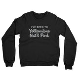 I've Been To Yellowstone National Park Midweight French Terry Crewneck Sweatshirt-Allegiant Goods Co. Vintage Sports Apparel