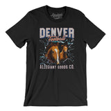 Denver Football Throwback Mascot Men/Unisex T-Shirt-Allegiant Goods Co. Vintage Sports Apparel
