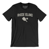 Rhode Island Pickleball Men/Unisex T-Shirt-Black-Allegiant Goods Co. Vintage Sports Apparel