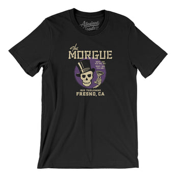 The Morgue Fresno Men/Unisex T-Shirt-Black-Allegiant Goods Co. Vintage Sports Apparel