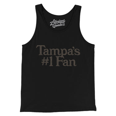 Tampa's Number 1 Fan Men/Unisex Tank Top-Allegiant Goods Co. Vintage Sports Apparel