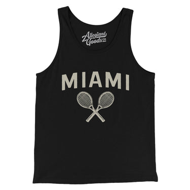 Miami Tennis in Black Color