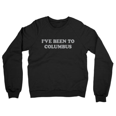 I've Been To Columbus Midweight French Terry Crewneck Sweatshirt-Allegiant Goods Co. Vintage Sports Apparel