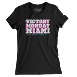 Victory Monday Miami Women's T-Shirt-Allegiant Goods Co. Vintage Sports Apparel