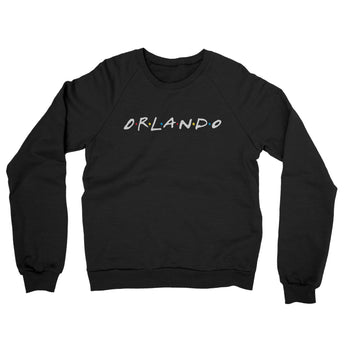 Orlando Friends Midweight French Terry Crewneck Sweatshirt-Allegiant Goods Co. Vintage Sports Apparel
