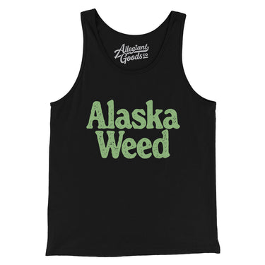 Alaska Weed Men/Unisex Tank Top-Allegiant Goods Co. Vintage Sports Apparel