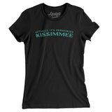 Actually It's Pronounced Kissimmee Women's T-Shirt-Black-Allegiant Goods Co. Vintage Sports Apparel