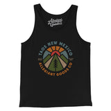 Taos New Mexico Retro Badge Men/Unisex Tank Top-Allegiant Goods Co. Vintage Sports Apparel
