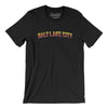 Salt Lake City Varsity Men/Unisex T-Shirt-Black-Allegiant Goods Co. Vintage Sports Apparel