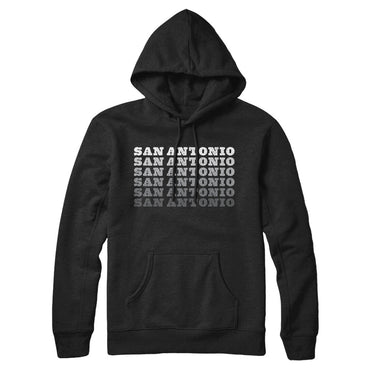 San Antonio Repeat Hoodie-Allegiant Goods Co. Vintage Sports Apparel