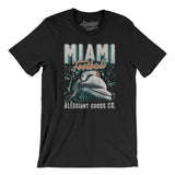 Miami Football Throwback Mascot Men/Unisex T-Shirt-Allegiant Goods Co. Vintage Sports Apparel
