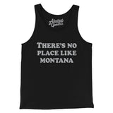 There's No Place Like Montana Men/Unisex Tank Top-Black-Allegiant Goods Co. Vintage Sports Apparel