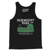 Fairmount Park Men/Unisex Tank Top-Black-Allegiant Goods Co. Vintage Sports Apparel