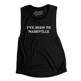 I've Been To Nashville Women's Flowey Scoopneck Muscle Tank-Allegiant Goods Co. Vintage Sports Apparel