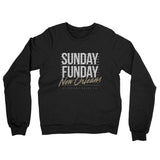 Sunday Funday New Orleans Midweight French Terry Crewneck Sweatshirt-Allegiant Goods Co. Vintage Sports Apparel