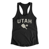 Utah Pickleball in Black Color