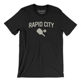 Rapid City Pickleball Men/Unisex T-Shirt-Black-Allegiant Goods Co. Vintage Sports Apparel