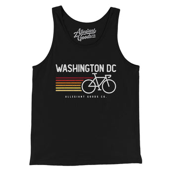 Washington Dc Cycling Men/Unisex Tank Top-Allegiant Goods Co. Vintage Sports Apparel