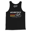 Washington Dc Cycling Men/Unisex Tank Top-Black-Allegiant Goods Co. Vintage Sports Apparel