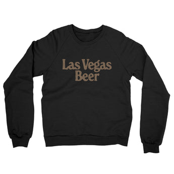 Las Vegas Beer Midweight French Terry Crewneck Sweatshirt-Allegiant Goods Co. Vintage Sports Apparel