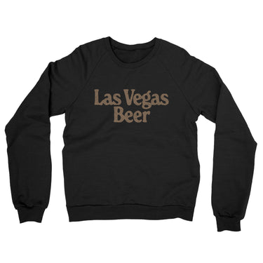 Las Vegas Beer Midweight French Terry Crewneck Sweatshirt-Allegiant Goods Co. Vintage Sports Apparel