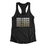 Orlando Repeat Women's Racerback Tank-Allegiant Goods Co. Vintage Sports Apparel