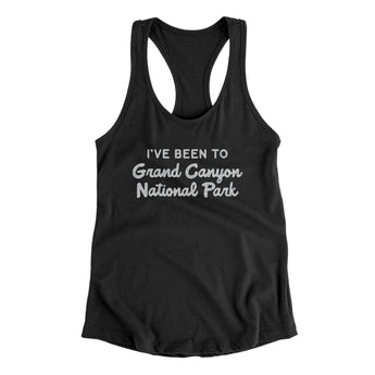 I've Been To Grand Canyon National Park Women's Racerback Tank-Allegiant Goods Co. Vintage Sports Apparel
