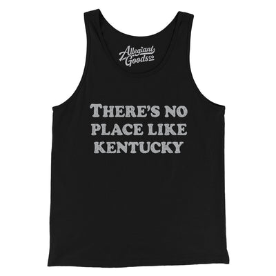 There's No Place Like Kentucky Men/Unisex Tank Top-Black-Allegiant Goods Co. Vintage Sports Apparel