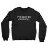 I've Been To Kentucky Midweight French Terry Crewneck Sweatshirt-Black-Allegiant Goods Co. Vintage Sports Apparel
