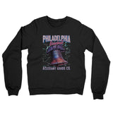 Philadelphia Baseball Throwback Mascot Midweight French Terry Crewneck Sweatshirt-Allegiant Goods Co. Vintage Sports Apparel