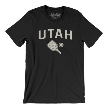 Utah Pickleball in Black Color