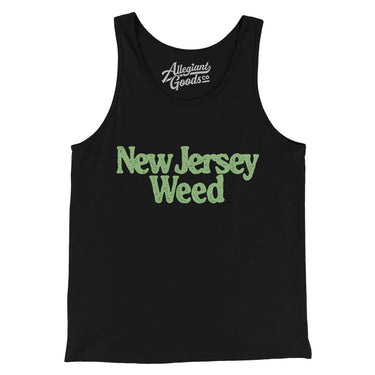 New Jersey Weed Men/Unisex Tank Top-Allegiant Goods Co. Vintage Sports Apparel