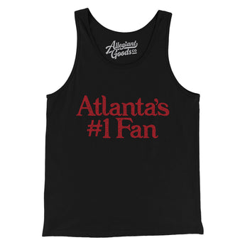 Atlanta's Number 1 Fan Men/Unisex Tank Top-Allegiant Goods Co. Vintage Sports Apparel