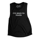 I've Been To Idaho Women's Flowey Scoopneck Muscle Tank-Allegiant Goods Co. Vintage Sports Apparel