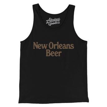 New Orleans Beer Men/Unisex Tank Top-Allegiant Goods Co. Vintage Sports Apparel