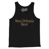 New Orleans Beer Men/Unisex Tank Top-Black-Allegiant Goods Co. Vintage Sports Apparel