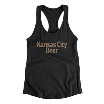 Kansas City Beer Women's Racerback Tank-Allegiant Goods Co. Vintage Sports Apparel