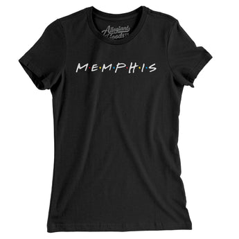 Memphis Friends Women's T-Shirt-Allegiant Goods Co. Vintage Sports Apparel