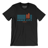 Heber City Utah in Black Color