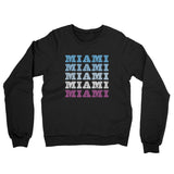 Miami Repeat Midweight French Terry Crewneck Sweatshirt-Allegiant Goods Co. Vintage Sports Apparel