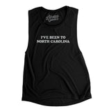 I've Been To North Carolina Women's Flowey Scoopneck Muscle Tank-Allegiant Goods Co. Vintage Sports Apparel