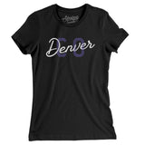 Denver Co Overprinted Women's T-Shirt-Black-Allegiant Goods Co. Vintage Sports Apparel