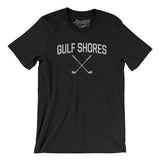 Gulf Shores Golf Men/Unisex T-Shirt-Black-Allegiant Goods Co. Vintage Sports Apparel