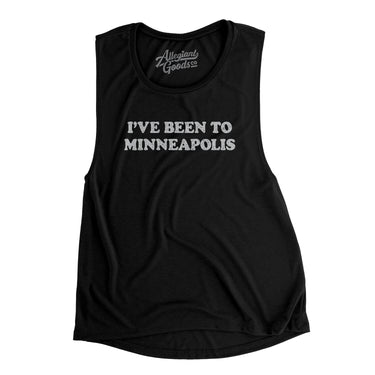 I've Been To Minneapolis Women's Flowey Scoopneck Muscle Tank-Allegiant Goods Co. Vintage Sports Apparel