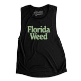 Florida Weed Women's Flowey Scoopneck Muscle Tank-Allegiant Goods Co. Vintage Sports Apparel