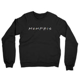 Memphis Friends Midweight French Terry Crewneck Sweatshirt-Allegiant Goods Co. Vintage Sports Apparel
