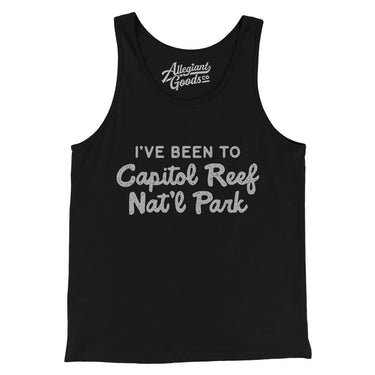 I've Been To Capitol Reef National Park Men/Unisex Tank Top-Allegiant Goods Co. Vintage Sports Apparel
