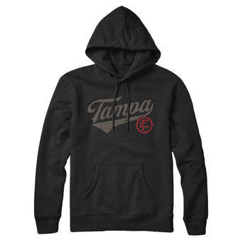 Tampa Vintage Script Hoodie-Allegiant Goods Co. Vintage Sports Apparel