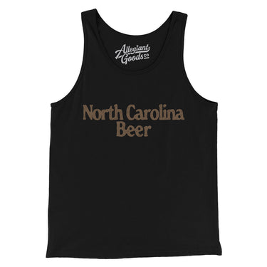 North Carolina Beer Men/Unisex Tank Top-Allegiant Goods Co. Vintage Sports Apparel